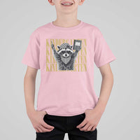 Cool Kindergarten Raccoon Back to School T Shirt For Kid First Day of School Funny Kids Gift