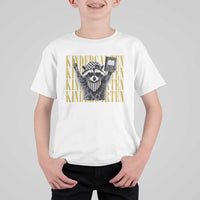 Cool Kindergarten Raccoon Back to School T Shirt For Kid First Day of School Funny Kids Gift