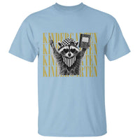 Cool Kindergarten Raccoon Back to School T Shirt First Day of School Funny Kids Gift