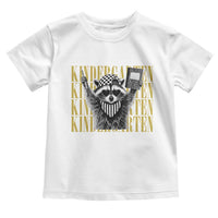 Cool Kindergarten Raccoon Back to School Toddler T Shirt First Day of School Funny Kids Gift