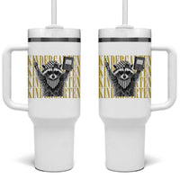 Cool Kindergarten Raccoon Back to School Tumbler With Handle First Day of School Funny Kids Gift