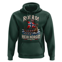 Funny Heia Norge Soccer Viking Row Hoodie Ro Ro Norway Football Fans Norwegian Pride