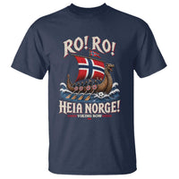 Funny Heia Norge Soccer Viking Row T Shirt Ro Ro Norway Football Fans Norwegian Pride
