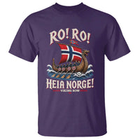 Funny Heia Norge Soccer Viking Row T Shirt Ro Ro Norway Football Fans Norwegian Pride
