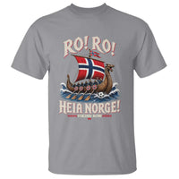 Funny Heia Norge Soccer Viking Row T Shirt Ro Ro Norway Football Fans Norwegian Pride