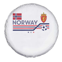 Classic Norway Football Emblem Graphic Spare Tire Cover Retro Norwegian Flag Coat of Arms Norge Soccer Fans