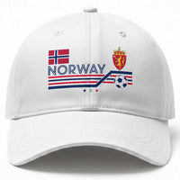 Classic Norway Football Emblem Graphic Baseball Cap Retro Norwegian Flag Coat of Arms Norge Soccer Fans
