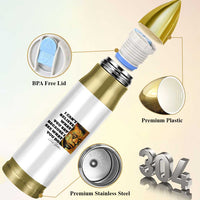 Inspiring James Baldwin Civil Rights Quote Portrait Bullet Tumbler I Cant Believe What You Say Because I See What You Do