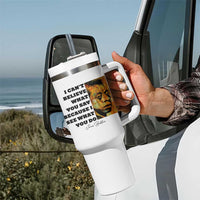 Inspiring James Baldwin Civil Rights Quote Portrait Tumbler With Handle I Cant Believe What You Say Because I See What You Do