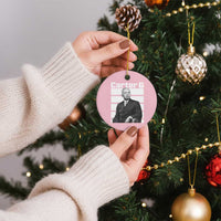 Inspiring Father of Black History Icon Portrait Ceramic Ornament Carter G Civil Rights Legacy Supporter