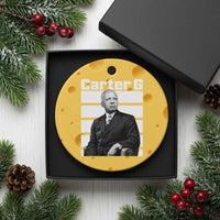 Inspiring Father of Black History Icon Portrait Ceramic Ornament Carter G Civil Rights Legacy Supporter