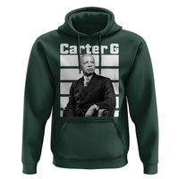 Inspiring Father of Black History Icon Portrait Hoodie Carter G Civil Rights Legacy Supporter