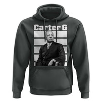 Inspiring Father of Black History Icon Portrait Hoodie Carter G Civil Rights Legacy Supporter