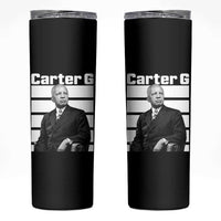 Inspiring Father of Black History Icon Portrait Skinny Tumbler Carter G Civil Rights Legacy Supporter