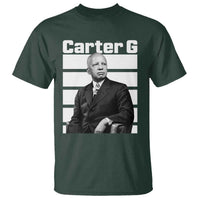 Inspiring Father of Black History Icon Portrait T Shirt Carter G Civil Rights Legacy Supporter