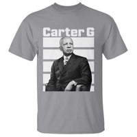 Inspiring Father of Black History Icon Portrait T Shirt Carter G Civil Rights Legacy Supporter