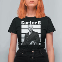 Inspiring Father of Black History Icon Portrait T Shirt For Women Carter G Civil Rights Legacy Supporter