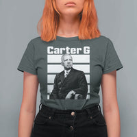Inspiring Father of Black History Icon Portrait T Shirt For Women Carter G Civil Rights Legacy Supporter