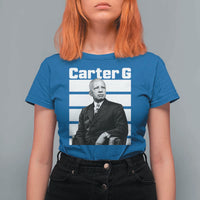 Inspiring Father of Black History Icon Portrait T Shirt For Women Carter G Civil Rights Legacy Supporter