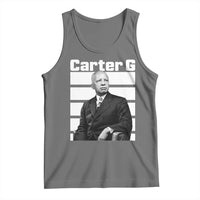 Inspiring Father of Black History Icon Portrait Tank Top Carter G Civil Rights Legacy Supporter