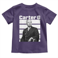 Inspiring Father of Black History Icon Portrait Toddler T Shirt Carter G Civil Rights Legacy Supporter