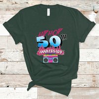 50 Years Old Hip-Hop 50th Anniversary Of Hip Hop T Shirt - Wonder Print Shop