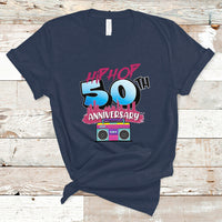 50 Years Old Hip-Hop 50th Anniversary Of Hip Hop T Shirt - Wonder Print Shop