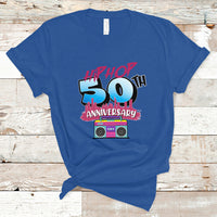 50 Years Old Hip-Hop 50th Anniversary Of Hip Hop T Shirt - Wonder Print Shop