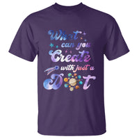 Dot Day T Shirt What Can You Create With Just A Dot Space Polka Dot - Wonder Print Shop