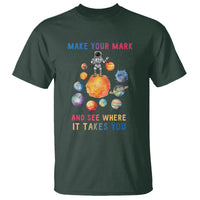 Dot Day T Shirt Polka Dot See Where It Takes You Astronaut Outer Space - Wonder Print Shop