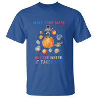 Dot Day T Shirt Polka Dot See Where It Takes You Astronaut Outer Space - Wonder Print Shop