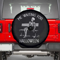 Funny Skeleton Spare Tire Cover Me Waiting For Halloween Skeleton Lover Halloween Costume