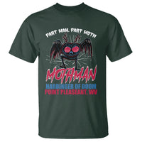 Funny Mothman T Shirt Part Man Part Moth Harbinger Of Doom Point Pleasent WV - Wonder Print Shop