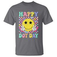 Happy Dot Day T Shirt Cute Smile Face Retro Groovy - Wonder Print Shop