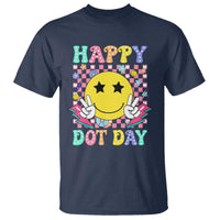Happy Dot Day T Shirt Cute Smile Face Retro Groovy - Wonder Print Shop