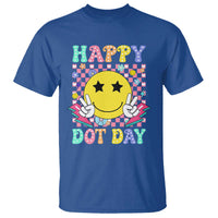 Happy Dot Day T Shirt Cute Smile Face Retro Groovy - Wonder Print Shop
