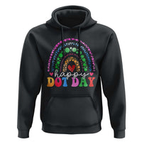 Happy Dot Day Hoodie Retro Rainbow - Wonder Print Shop
