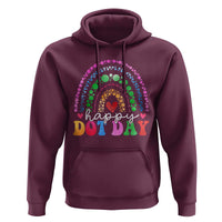 Happy Dot Day Hoodie Retro Rainbow - Wonder Print Shop