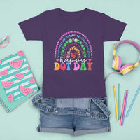 Happy Dot Day T Shirt For Kid Retro Rainbow - Wonder Print Shop