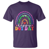 Happy Dot Day T Shirt Retro Rainbow - Wonder Print Shop