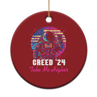 Creed '24 Take Me Higher Christmas Ornament American Astronaut Election 2024 TS02