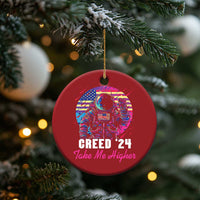 Creed '24 Take Me Higher Christmas Ornament American Astronaut Election 2024 - Wonder Print Shop