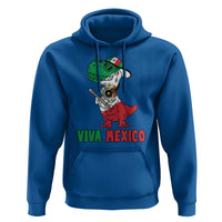 Viva Mexico Hoodie Funny Mexican Dance Dinosaur Hispanic Heritage - Wonder Print Shop