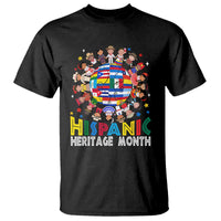 Hispanic Heritage Month T Shirt Herencia Hispana Celebration Hispanic Americans - Wonder Print Shop
