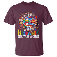 Hispanic Heritage Month T Shirt Herencia Hispana Celebration Hispanic Americans - Wonder Print Shop