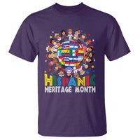 Hispanic Heritage Month T Shirt Herencia Hispana Celebration Hispanic Americans - Wonder Print Shop