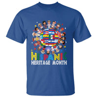 Hispanic Heritage Month T Shirt Herencia Hispana Celebration Hispanic Americans - Wonder Print Shop