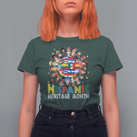 Hispanic Heritage Month T Shirt For Women Herencia Hispana Celebration Hispanic Americans - Wonder Print Shop