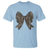 Camo Coquette Bow Duck Hunting T Shirt Retro Camouflage - Wonder Print Shop