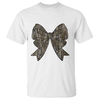 Camo Coquette Bow Duck Hunting T Shirt Retro Camouflage - Wonder Print Shop
